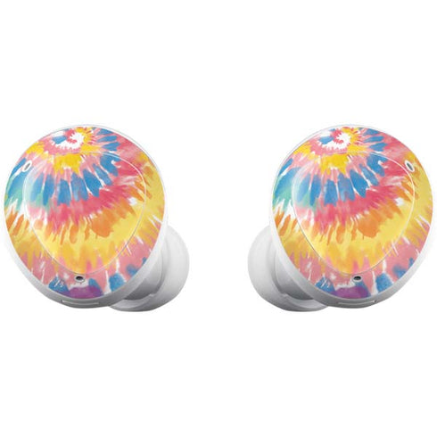 Rainbow Tie Dye Galaxy Buds Plus Skin