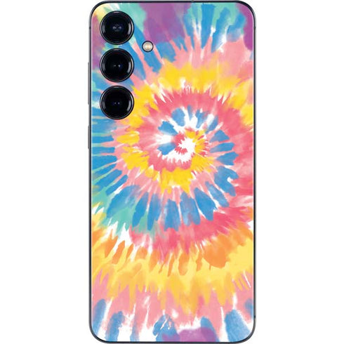 Rainbow Tie Dye Galaxy S25 Plus Skin