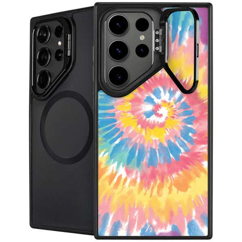 Rainbow Tie Dye Galaxy S24 Ultra Kickstand Case