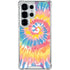 Rainbow Tie Dye Galaxy S25 Ultra Clear Case
