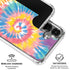 Rainbow Tie Dye Galaxy S26 Clear Case