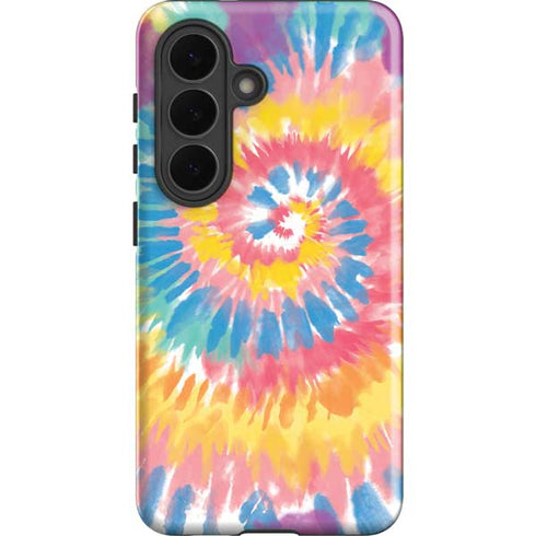 Rainbow Tie Dye Galaxy S26 Plus Impact Case