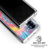 Rainbow Tie Dye Galaxy Z Fold6 Clear Case