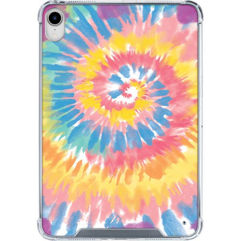 Rainbow Tie Dye iPad 11th Gen (2025) Clear Case