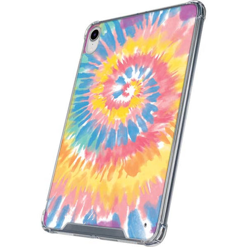 Rainbow Tie Dye iPad 11th Gen (2025) Clear Case