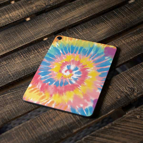Rainbow Tie Dye Apple iPad Pro Skin