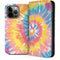 Rainbow Tie Dye iPhone 14 Pro Max Folio Case