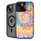 Rainbow Tie Dye iPhone 15 Kickstand Case
