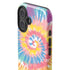 Rainbow Tie Dye iPhone 16 Plus Impact Case