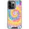 Rainbow Tie Dye iPhone 16 Pro Clear Case