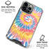 Rainbow Tie Dye iPhone 16 Pro Clear Case