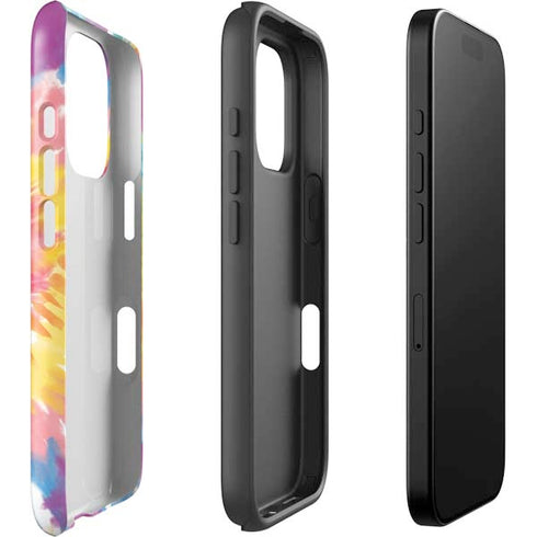 Rainbow Tie Dye iPhone 16 Pro Impact Case