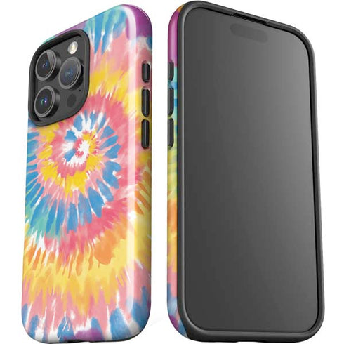 Rainbow Tie Dye iPhone 16 Pro Impact Case
