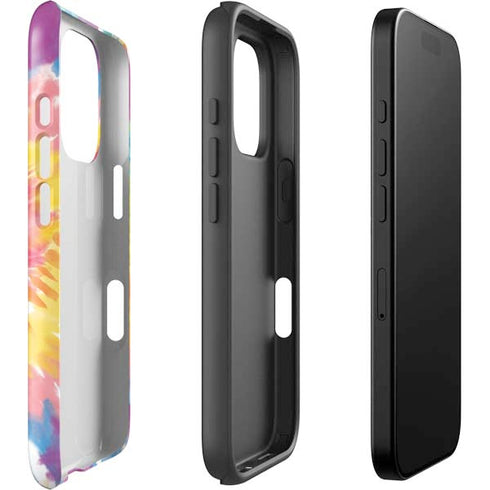 Rainbow Tie Dye iPhone 16 Pro Max Impact Case