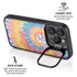 Rainbow Tie Dye iPhone 16 Pro Max Kickstand Case