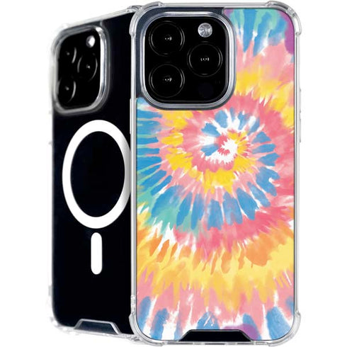 Rainbow Tie Dye iPhone 16 Pro Max MagSafe Case