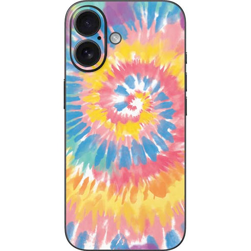 Rainbow Tie Dye iPhone 16 Skin