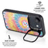 Rainbow Tie Dye iPhone 16e Kickstand Case