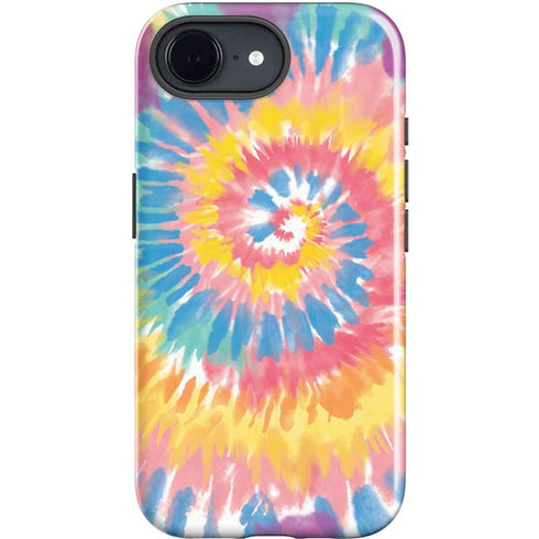 Rainbow Tie Dye iPhone 16e Impact Case