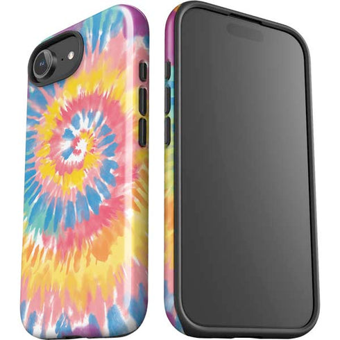 Rainbow Tie Dye iPhone 16e Impact Case
