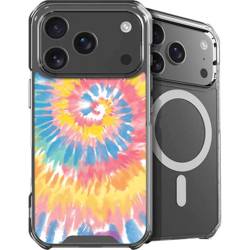 Rainbow Tie Dye iPhone 17 Pro MagSafe Case