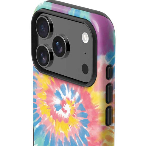 Rainbow Tie Dye iPhone 17 Pro Max Impact Case