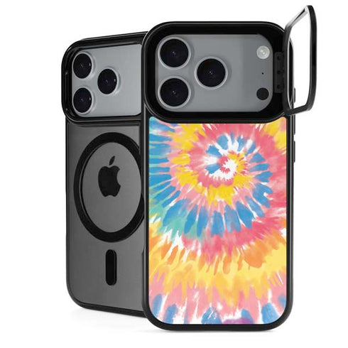 Rainbow Tie Dye iPhone 17 Pro Max Kickstand Case