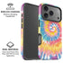 Rainbow Tie Dye iPhone 17 Pro Max Magsafe Impact Case