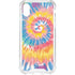 Rainbow Tie Dye iPhone XS Clear Case