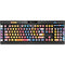 Rainbow Tie Dye K95 RGB PLATINUM Mechanical Gaming Keyboard Skin