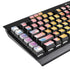 Rainbow Tie Dye K95 RGB PLATINUM Mechanical Gaming Keyboard Skin