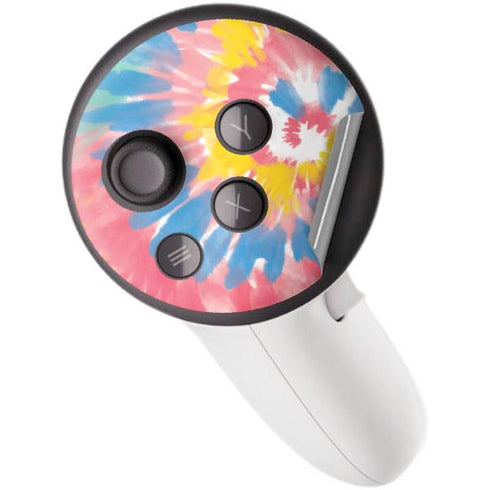 Rainbow Tie Dye Meta Quest 3S Skin