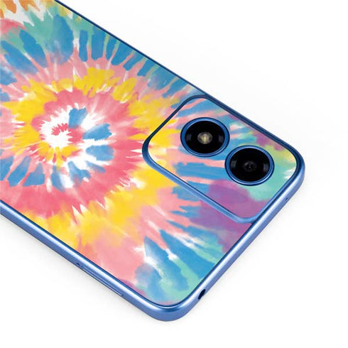 Rainbow Tie Dye Moto G Play 4G (2024) Skin