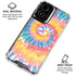 Rainbow Tie Dye Moto G Power 5G (2024) Clear Case