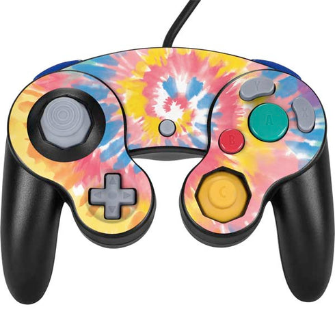 Rainbow Tie Dye Nintendo Skins