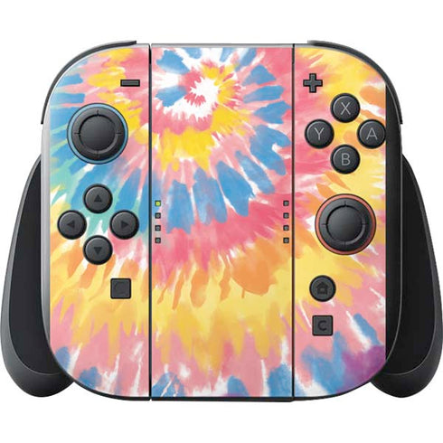 Rainbow Tie Dye Nintendo Switch 2 (2025) with Joy-Con Skin