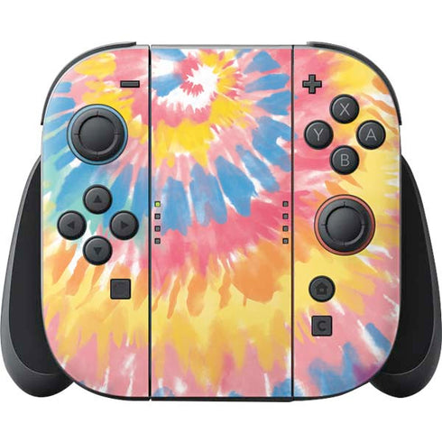 Rainbow Tie Dye Nintendo Switch 2 (2025) Joy-Con Controller Skin