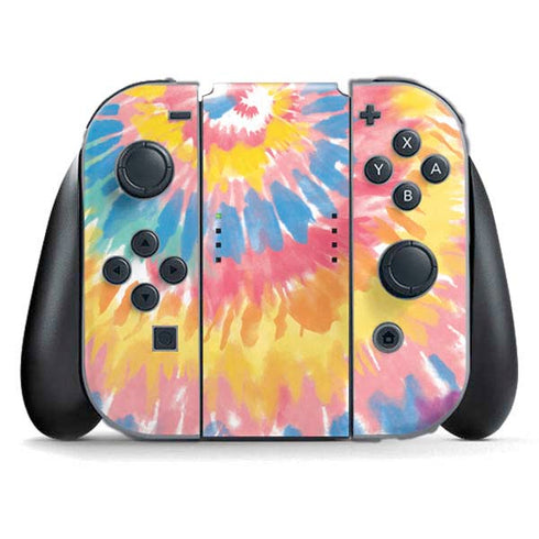Rainbow Tie Dye Nintendo Skins