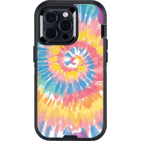 Rainbow Tie Dye Otterbox Defender iPhone Skin