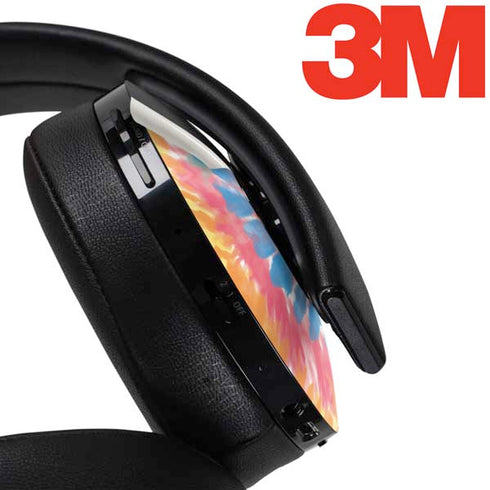 Rainbow Tie Dye PlayStation 4 Gold Wireless Headset Skin