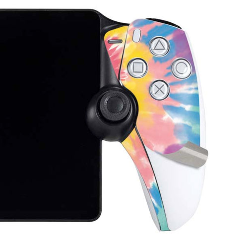 Rainbow Tie Dye PlayStation Portal Remote Player Skin