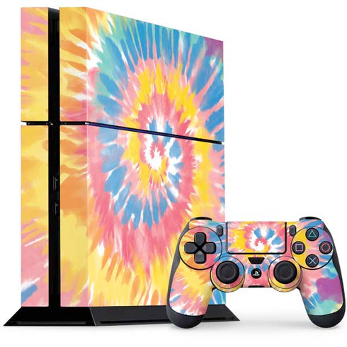 Rainbow Tie Dye PlayStation PS4 Skins