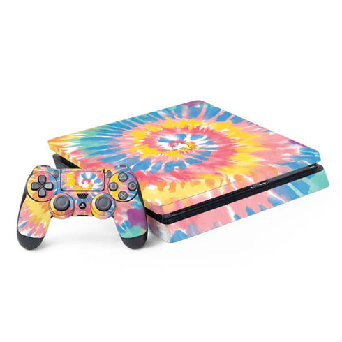 Rainbow Tie Dye PlayStation PS4 Skins