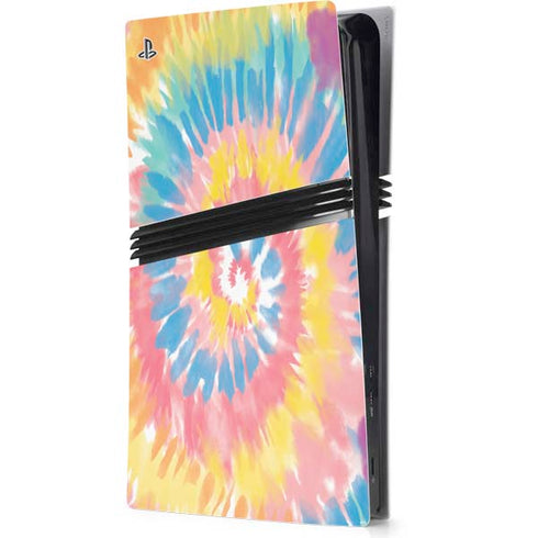 Rainbow Tie Dye PS5 Pro Console Skin