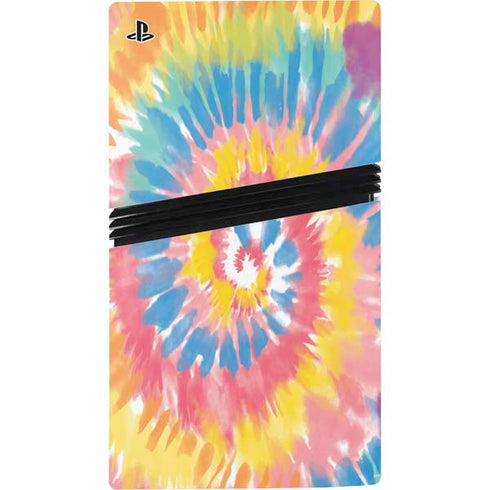 Rainbow Tie Dye PS5 Pro Disk Bundle Skin