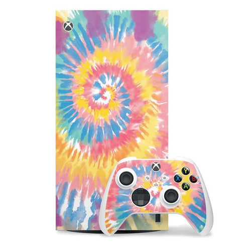 Rainbow Tie Dye Xbox Series X Skins