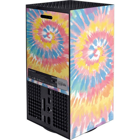 Rainbow Tie Dye XBox Series X Digital Edition Console Skin