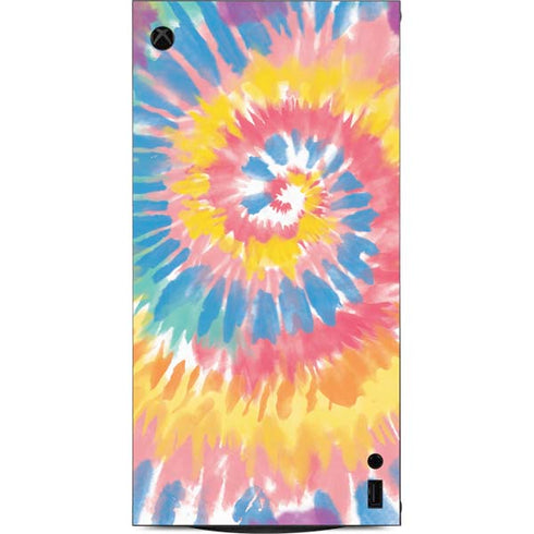 Rainbow Tie Dye XBox Series X Digital Edition Console Skin