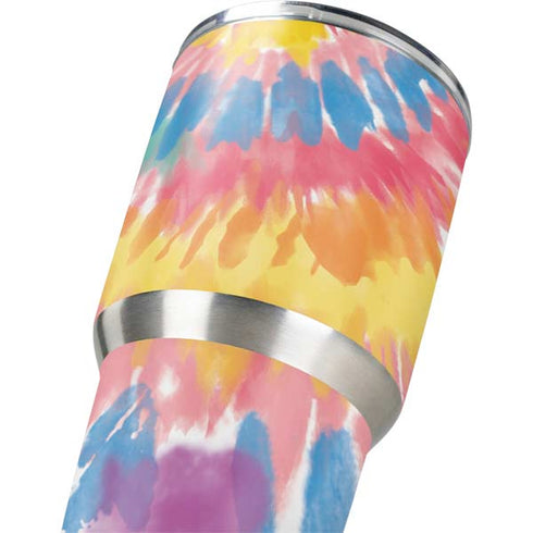 Rainbow Tie Dye Yeti 30oz Rambler Tumbler Skin