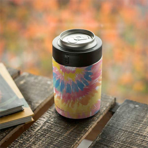 Rainbow Tie Dye Yeti Colster Can Insulator Skin